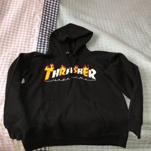 Thrasher Flame Magazine Hoodie